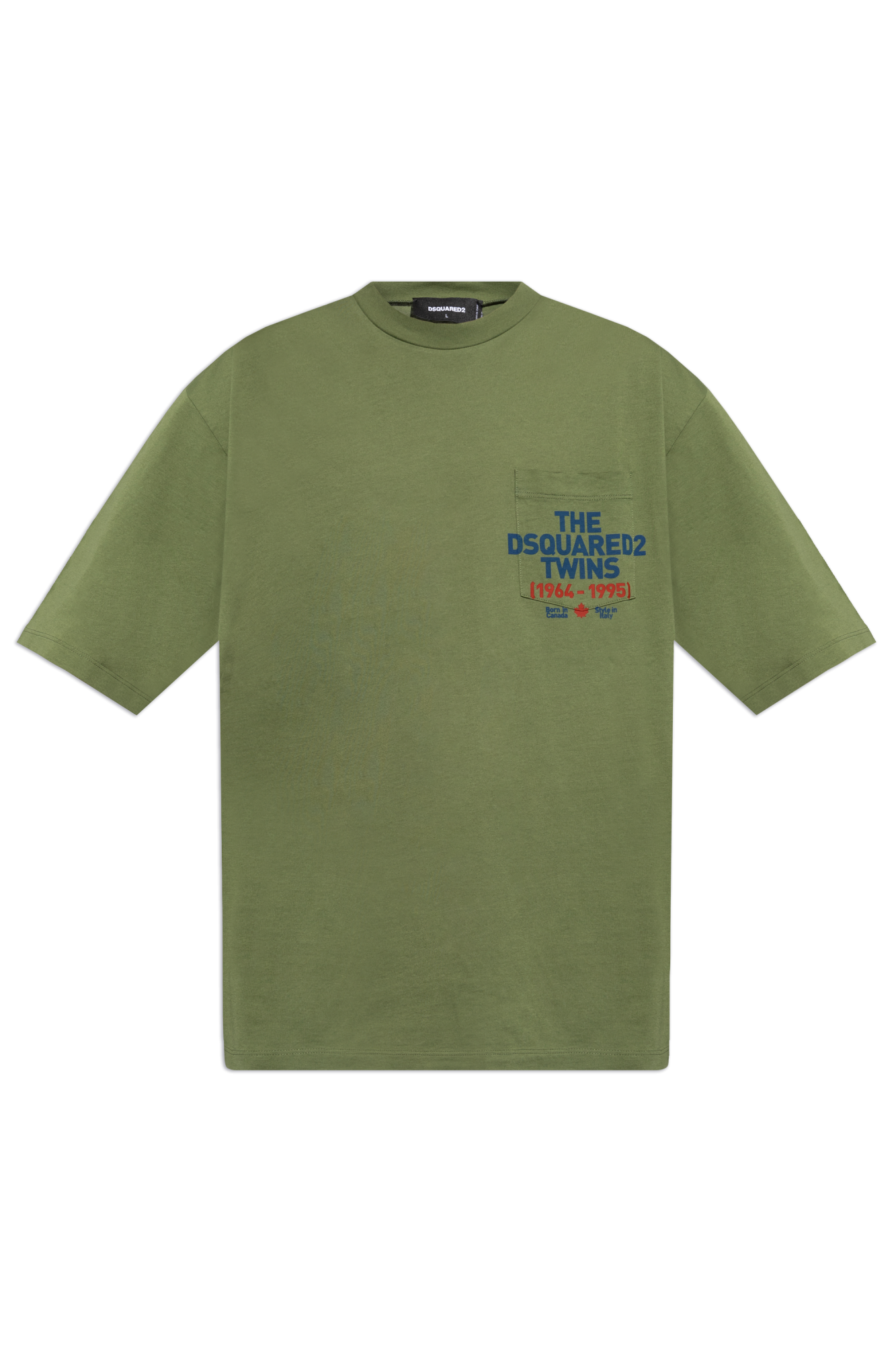 DSQUARED2 Tシャツ Pocket Logo S74GD1407-S23009-100 楽天市場】ディースクエアード DSQUARED2 Tシャツ Relaxed Fit
